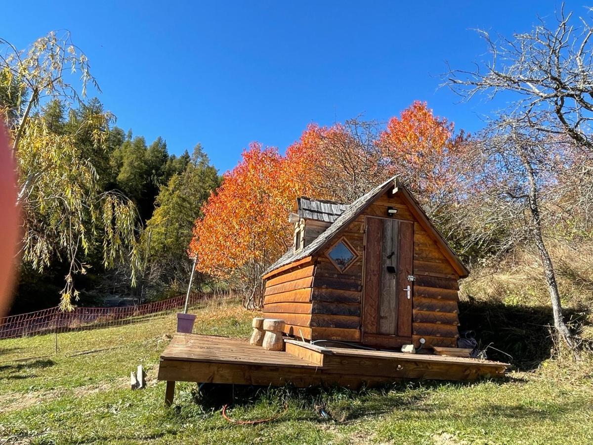 Le Chalet Roubion Bagian luar foto
